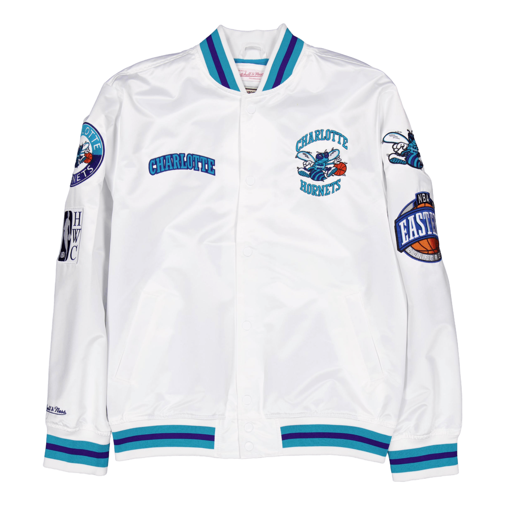 Mitchell Ness Hornets M&N City Collection Lightweight Satin