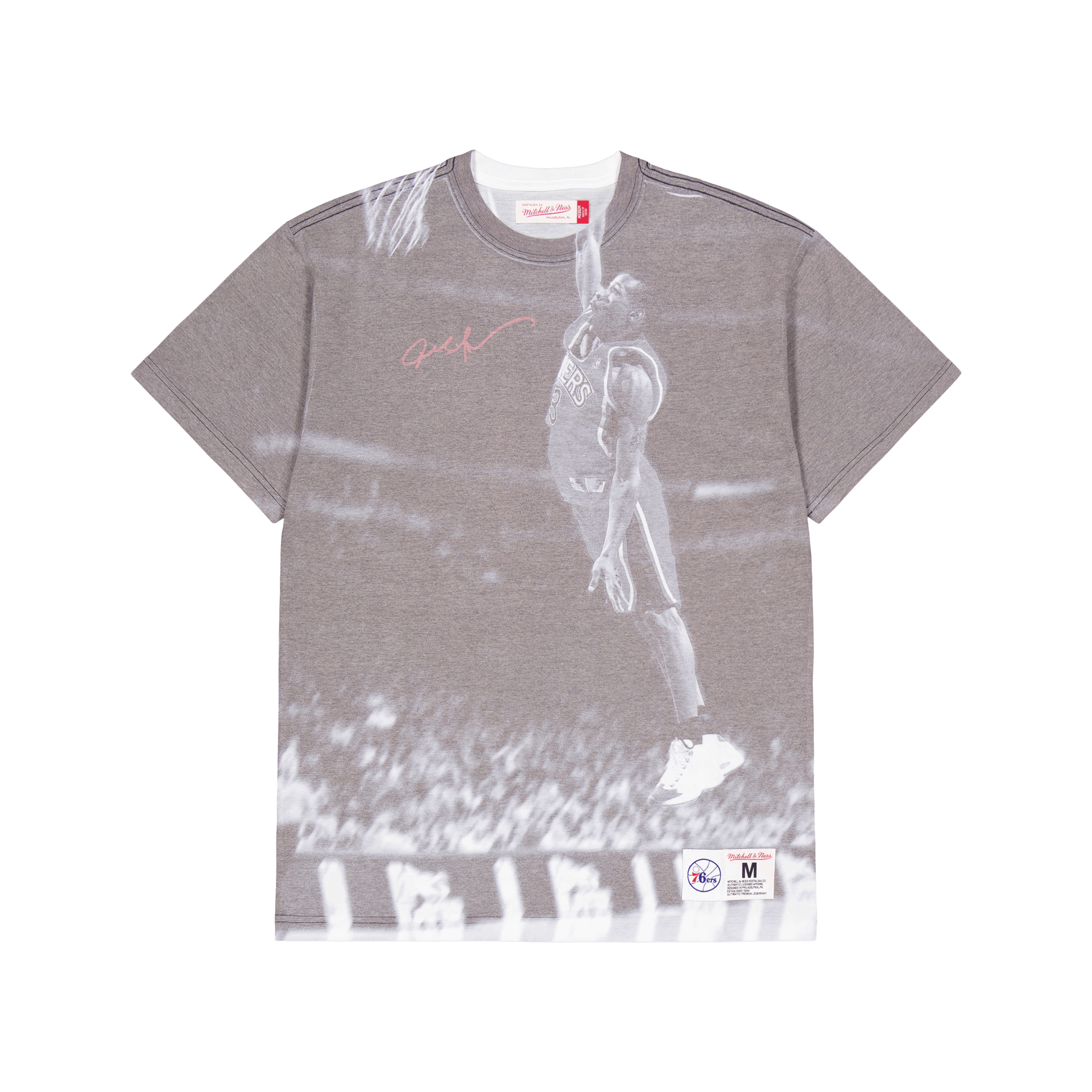 Mitchell & Ness Above The Rim Sublimated SS Tee Philadelphia 76ers Allen Iverson