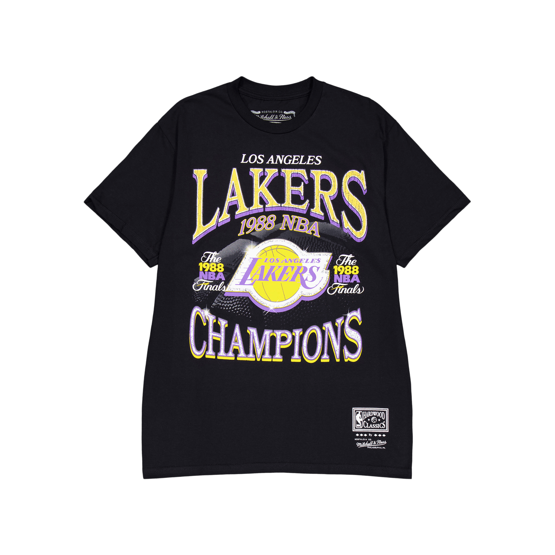 Mitchell Ness Lakers Champions Era SS Tee HWC Solestory