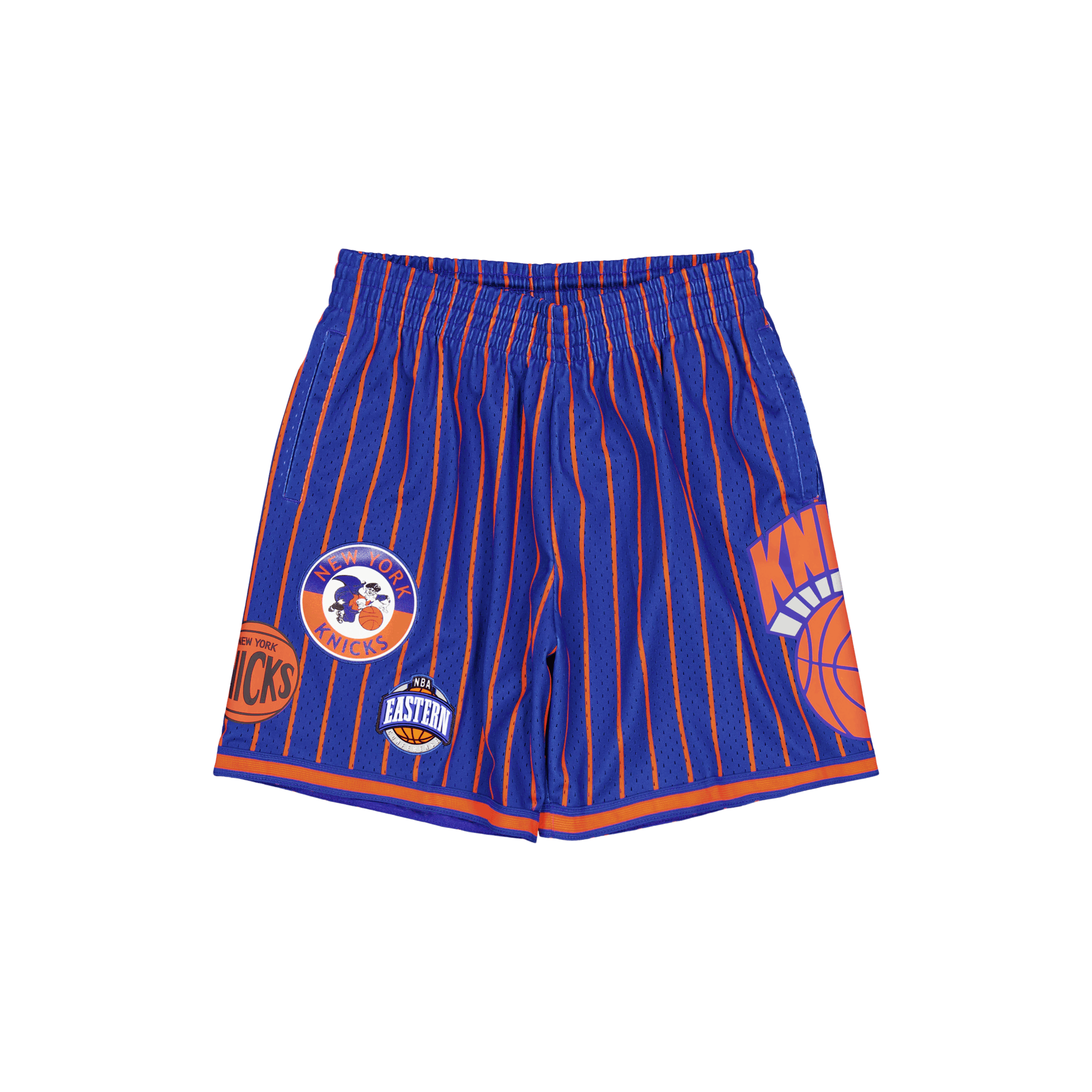 Shop Mitchell & Ness New York Knicks City Collection Mesh Shorts  PSHR5013-NYKYYPPPRYOR blue