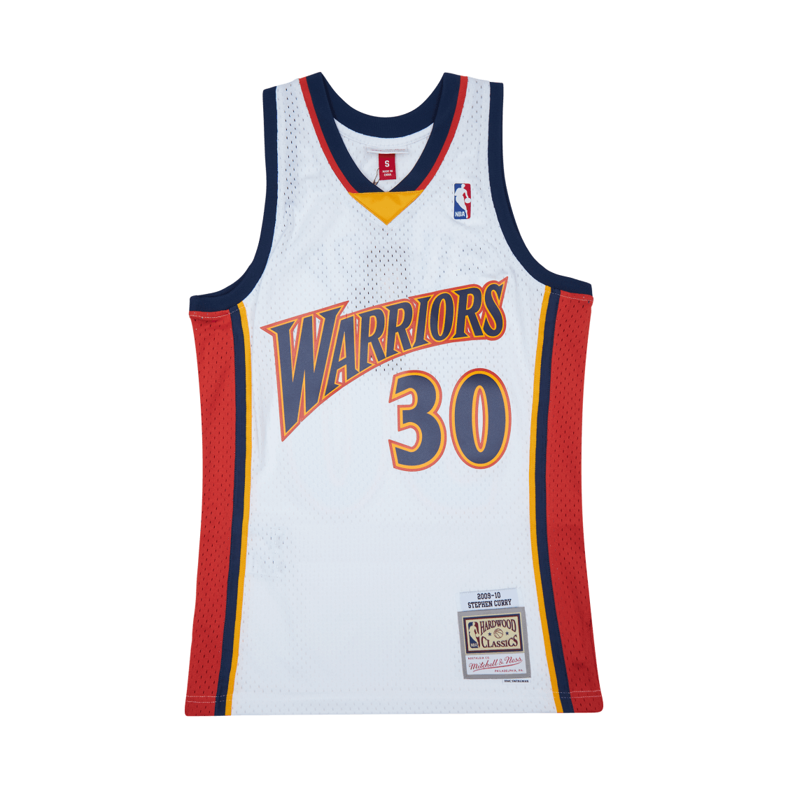 Authentic Mitchell & Ness Golden State Warriors 2024 2009-10 Stephen Curry Jersey