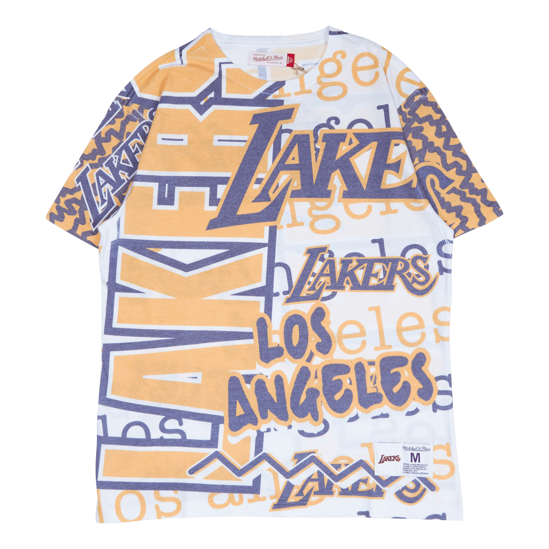 Mitchell & Ness - NBA Jumbotron 3.0 Shorts Los Angeles Lakers - Pur