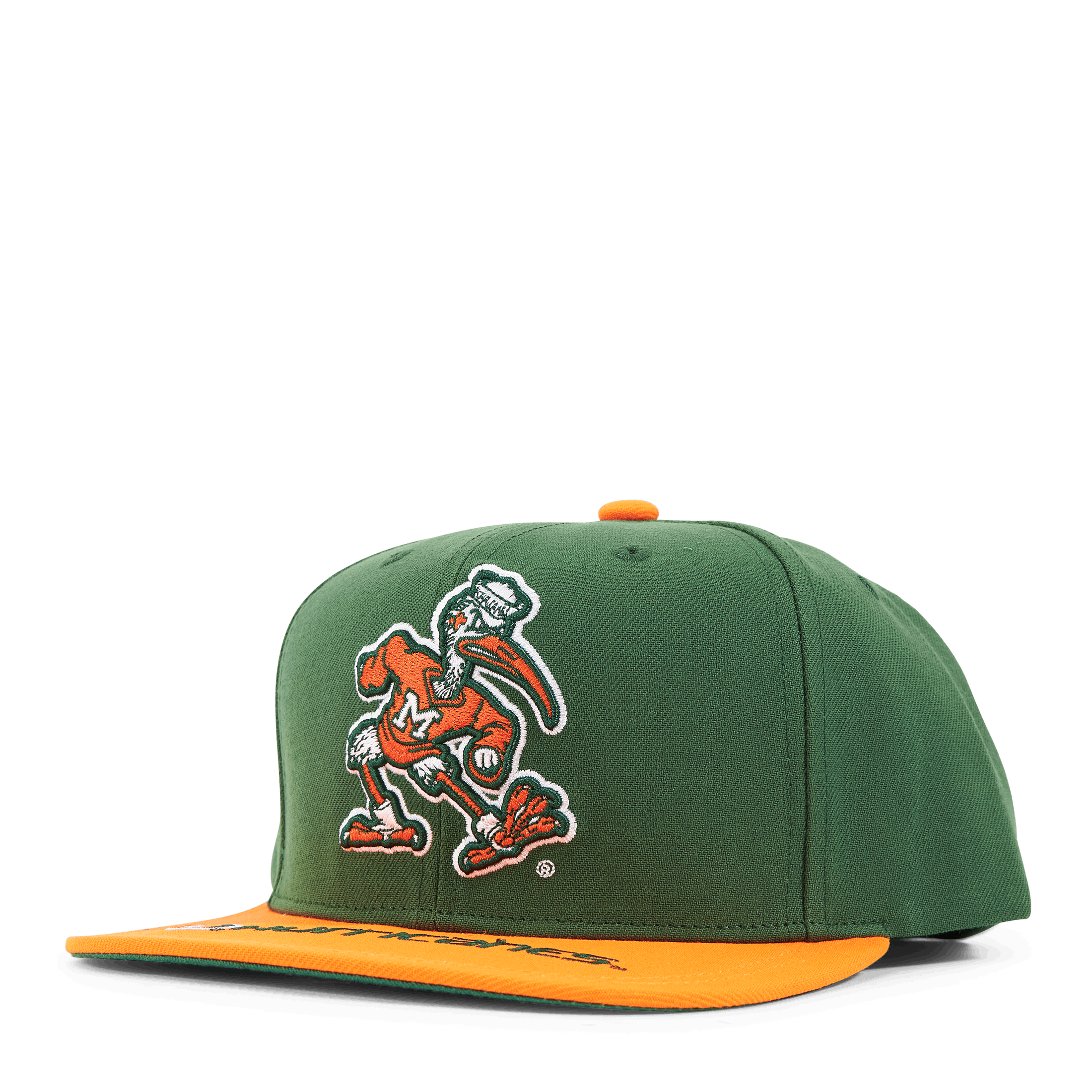 Paintbrush Snapback University Of Miami - Shop Mitchell & Ness