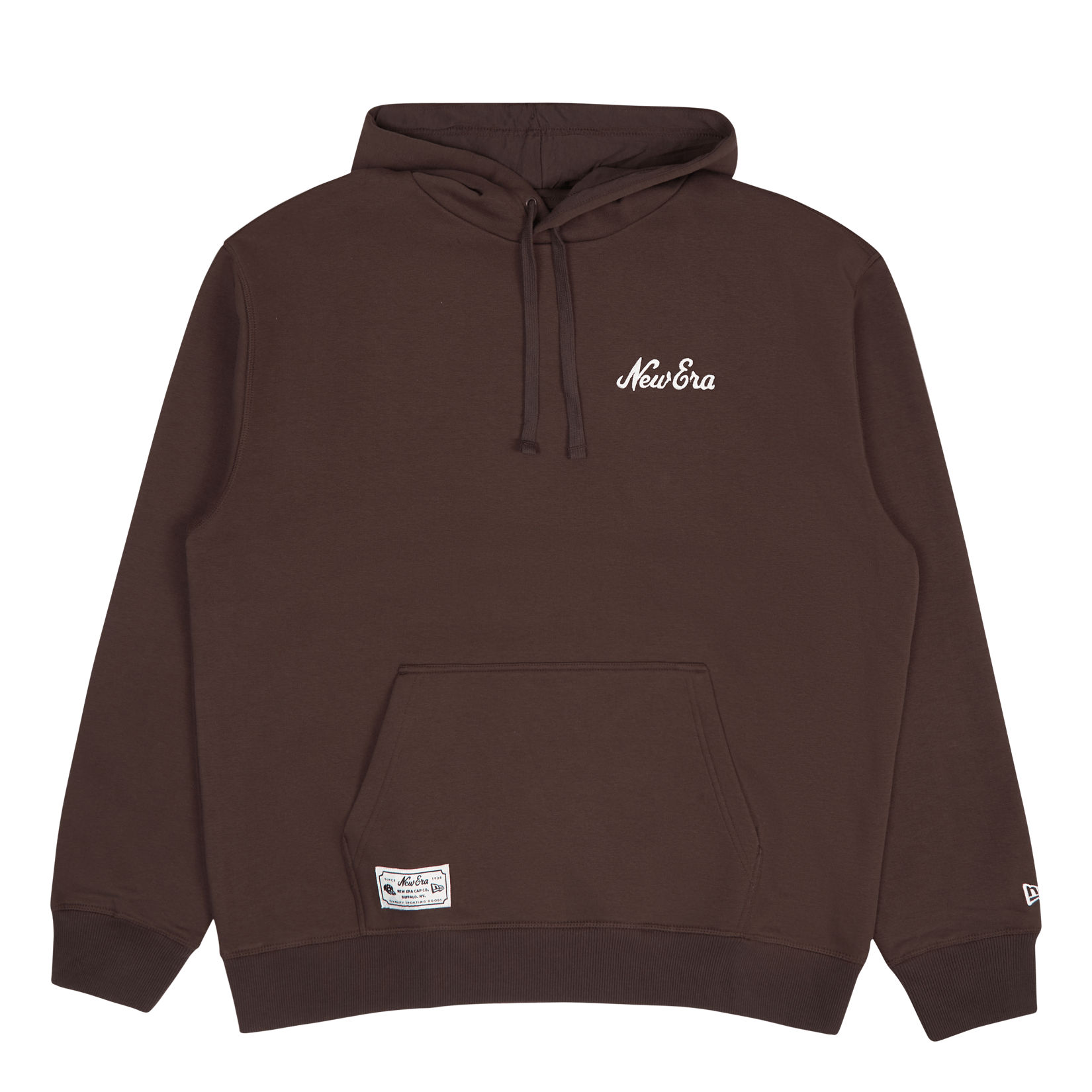 New Era Heritage Hoodie Stylish Men's Hooded Sweater Oversized 60284638 Brown