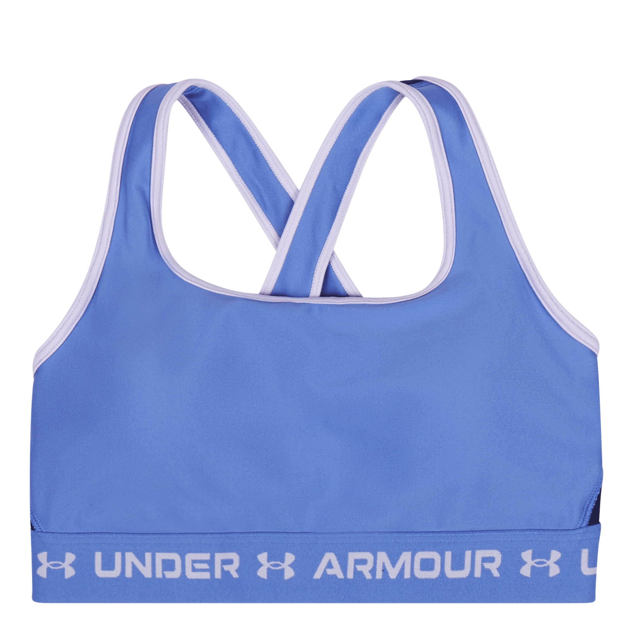 Under Armour CROSSBACK - Medium support sports bra - sonar blue