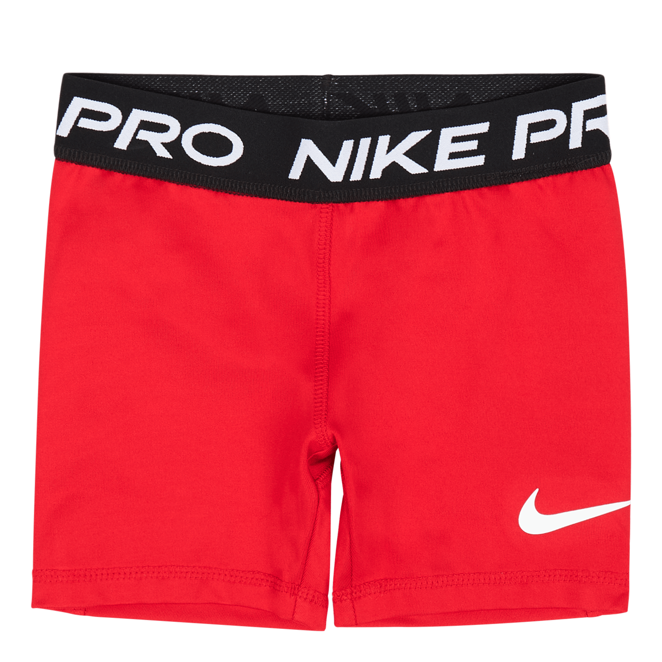 Red nike hot sale spandex shorts