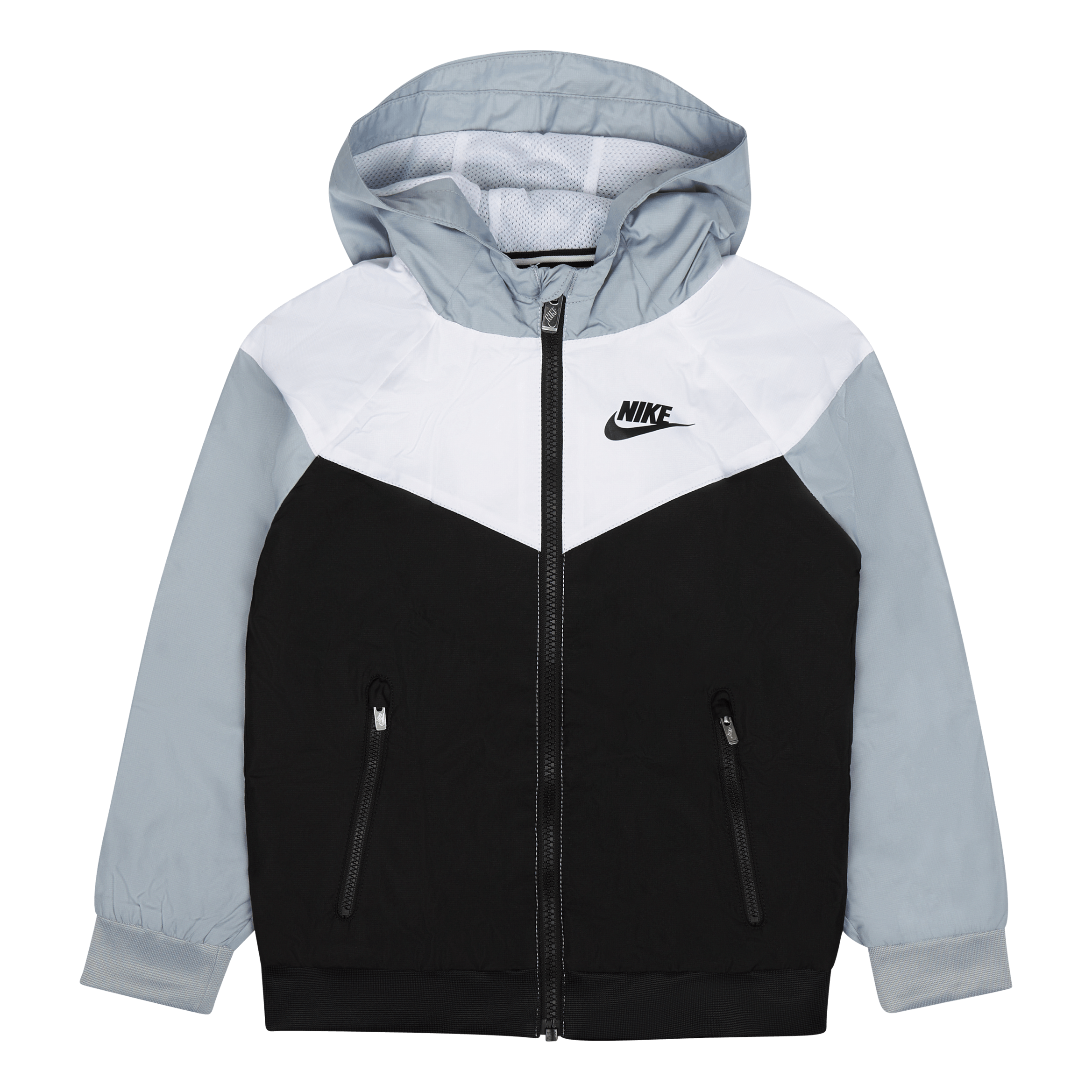 White nike top windbreaker boys