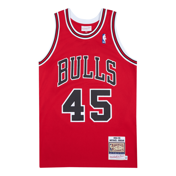 Michael jordan jersey mitchell and ness hot sale