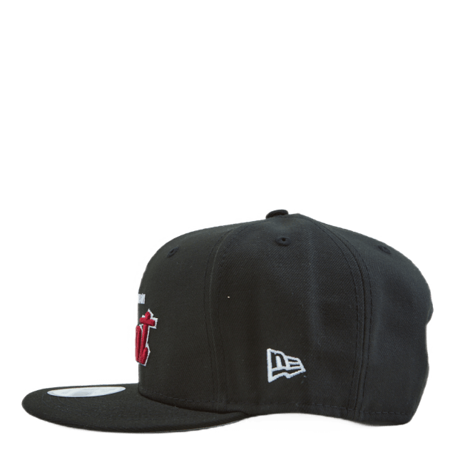 Wn21 Nba Script Up 9FIFTY Heat Black