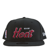 Wn21 Nba Script Up 9FIFTY Heat Black