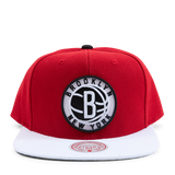 Nets Cardinal 2 Tone Snapback