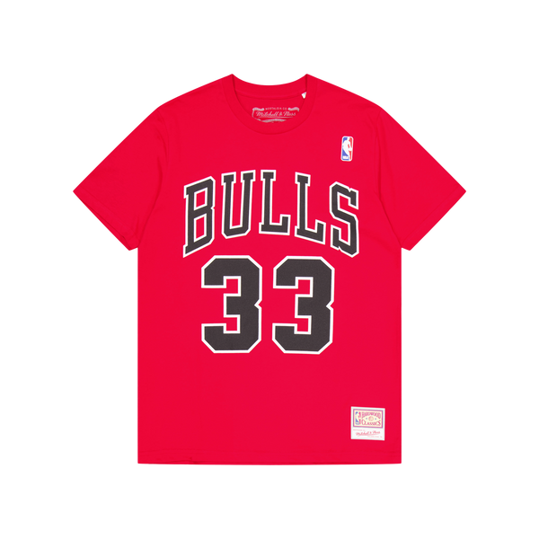 Bulls Name & Number Tee - Scottie Pippen