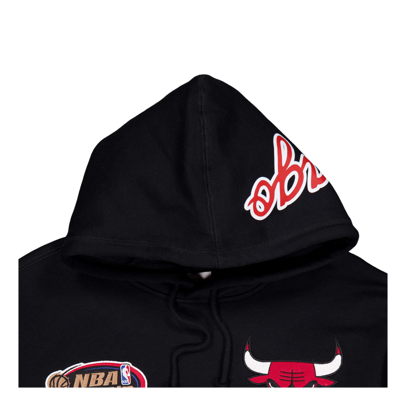 Shop Mitchell & Ness Chicago Bulls City Collection Hoodie  FPHD4987-CBUYYPPPBLCK black