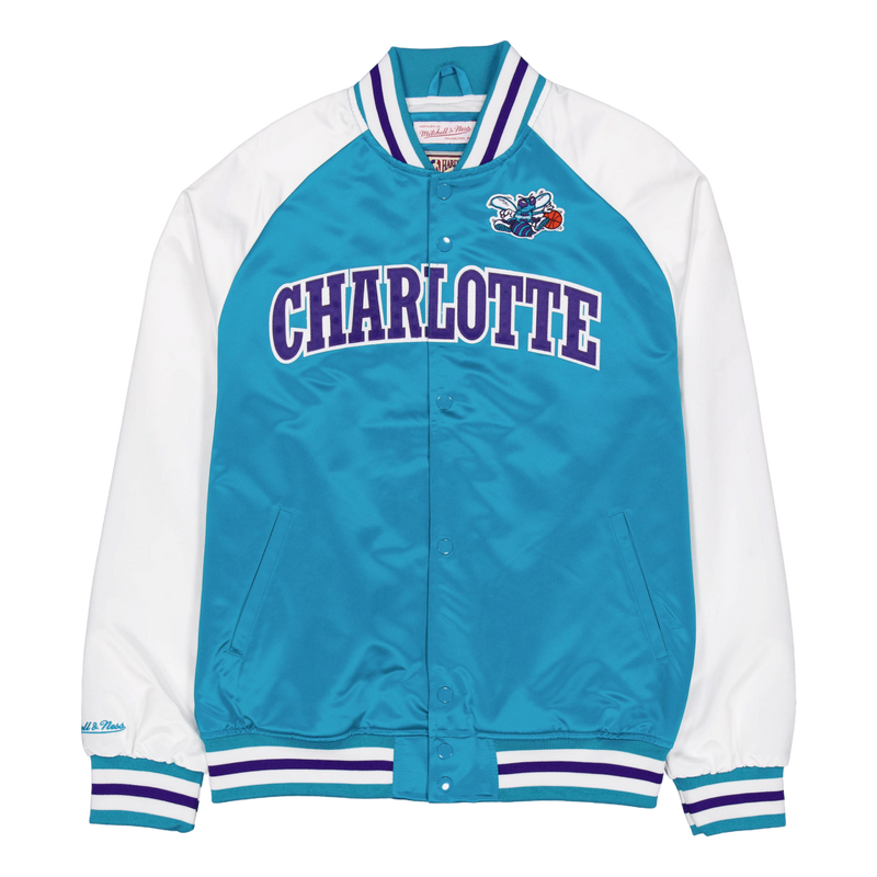Hornets Primetime Lightweight Satin Jacket