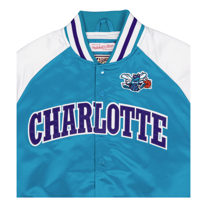 Hornets Primetime Lightweight Satin Jacket