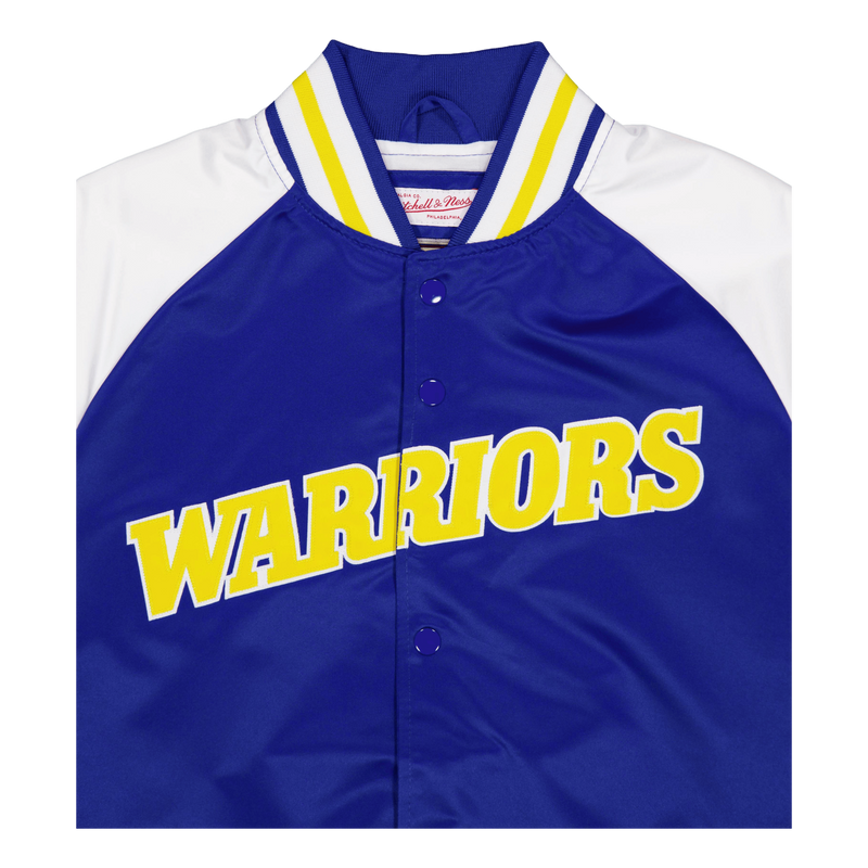 Warriors Primetime Lightweight Satin Jacket