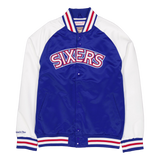 76ers Primetime Lightweight Satin Jacket