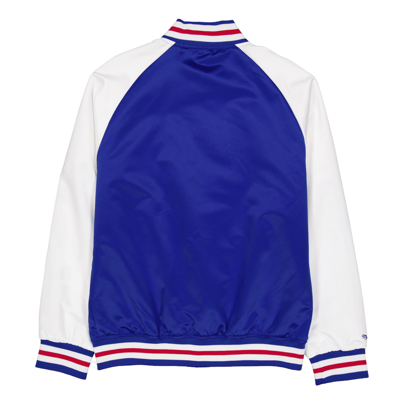 76ers Primetime Lightweight Satin Jacket