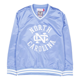 UNC Sideline Pullover Satin Jacket