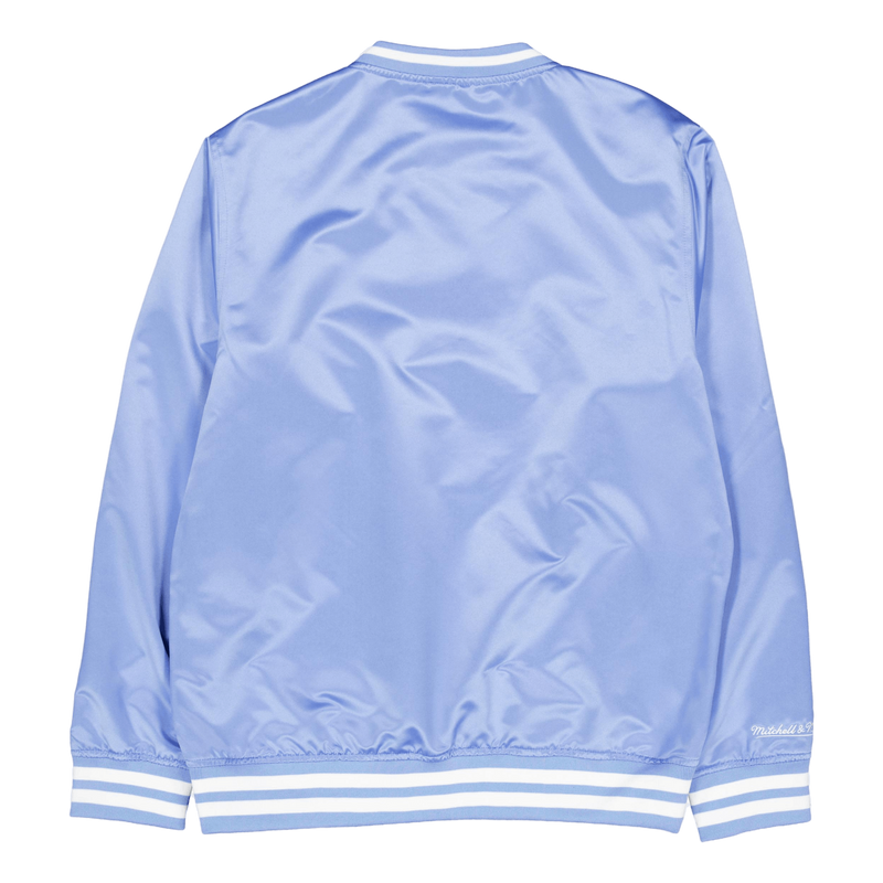 UNC Sideline Pullover Satin Jacket