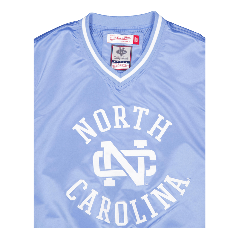 UNC Sideline Pullover Satin Jacket