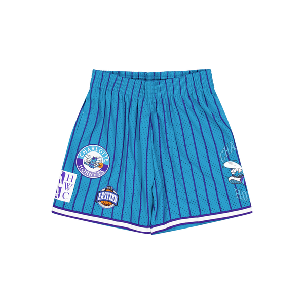 Hornets M&N City Collection Mesh Shorts