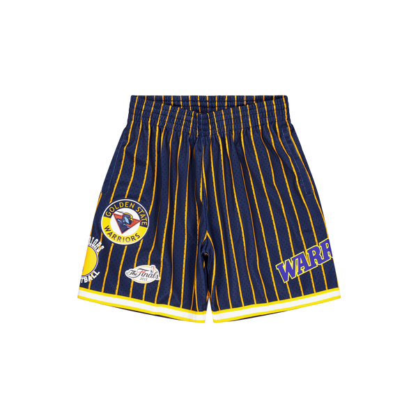 Warriors M&N City Collection Mesh Shorts