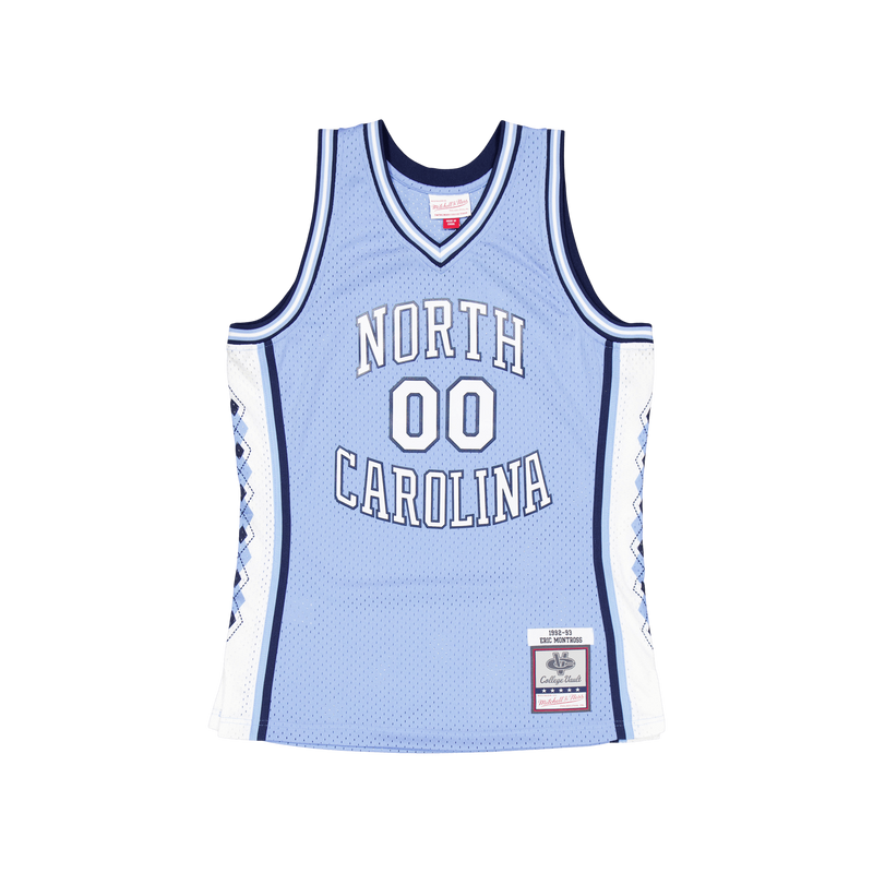 Mitchell & Ness Men's North Carolina Tar Heels Carolina Blue/White 1992 Swingman Shorts, XL