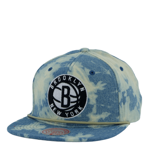 Nets Acid Wash Snapback