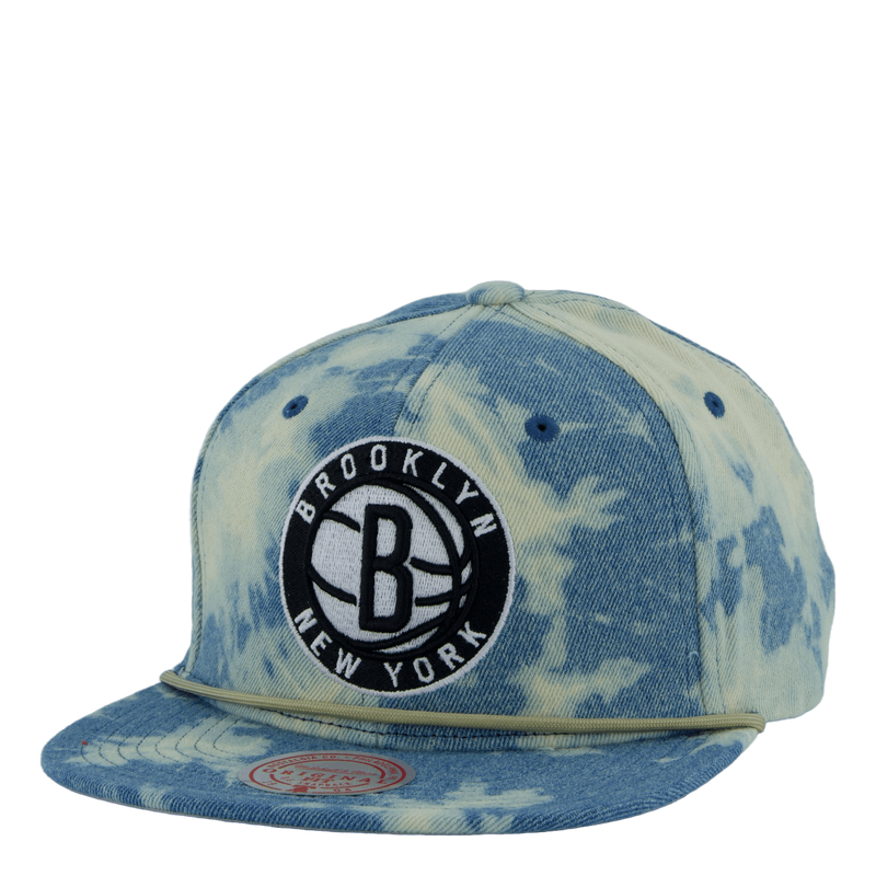 Nets Acid Wash Snapback