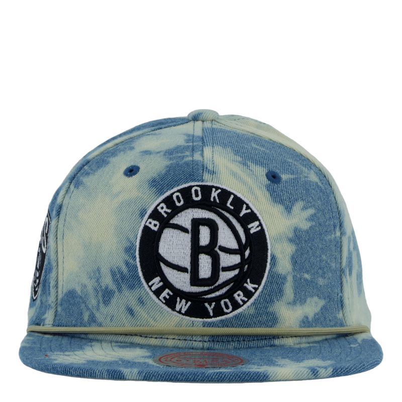 Nets Acid Wash Snapback