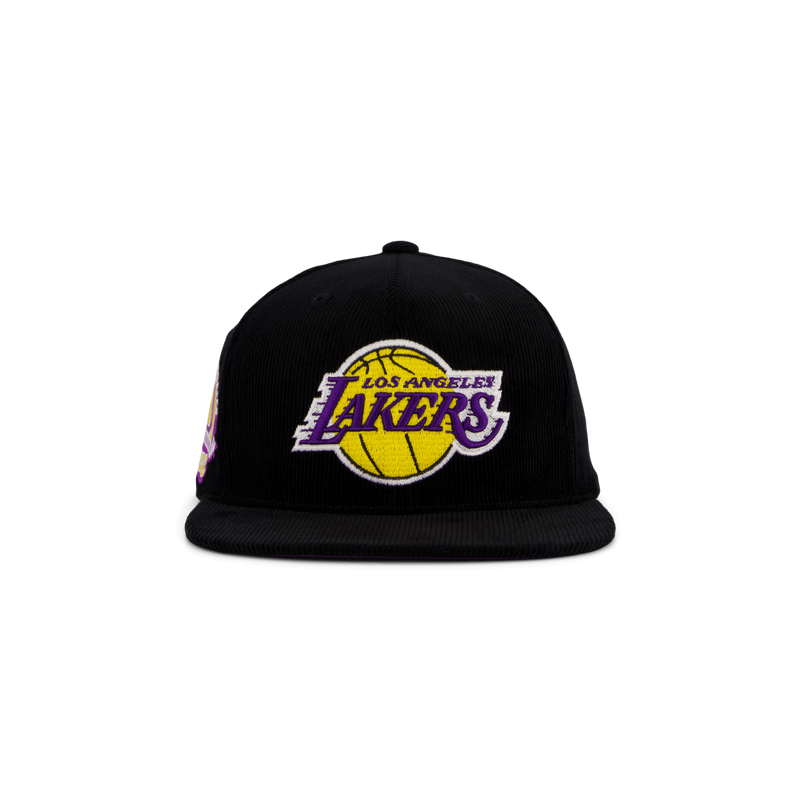 Lakers Black Cord Snapback