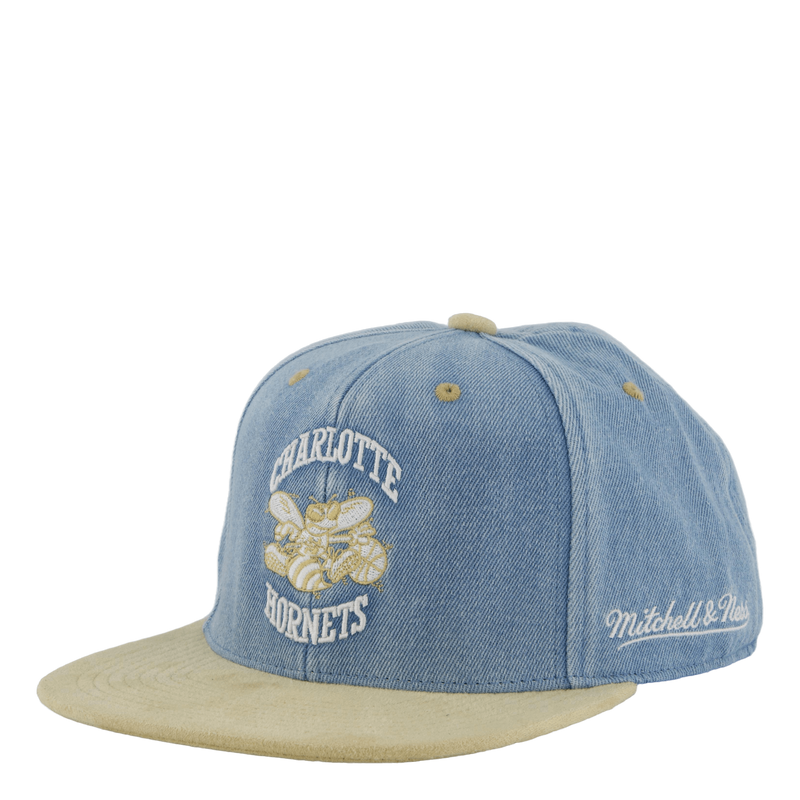 Hornets Blue Jean Baby Fitted HWC