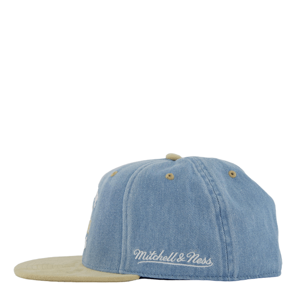 Hornets Blue Jean Baby Fitted HWC