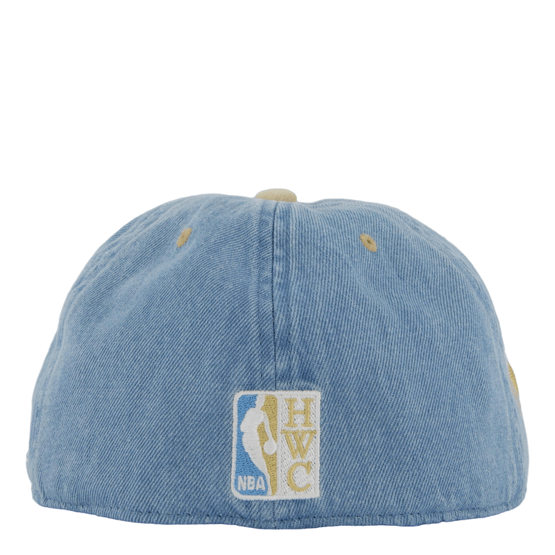 Hornets Blue Jean Baby Fitted HWC