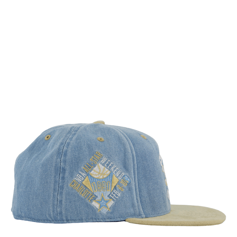 Hornets Blue Jean Baby Fitted HWC