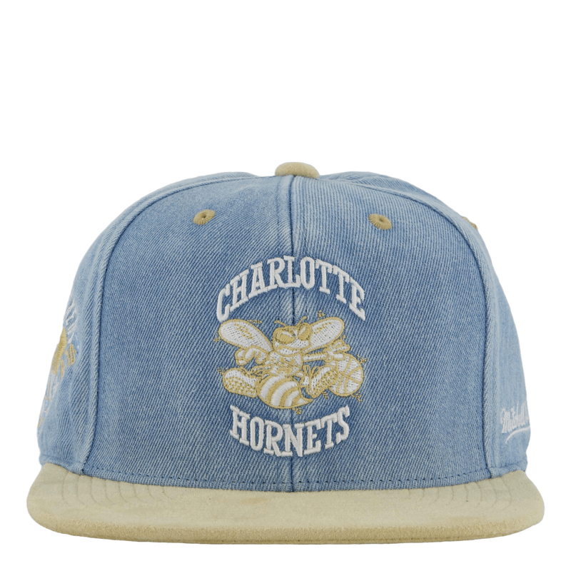 Hornets Blue Jean Baby Fitted HWC