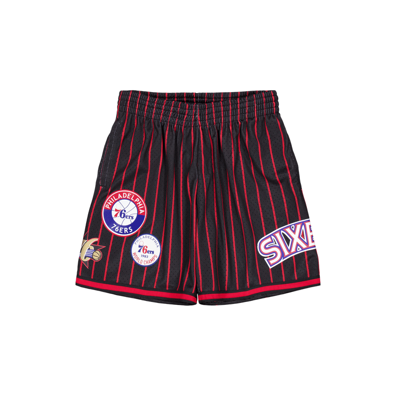 76ers M&N City Collection Mesh Shorts