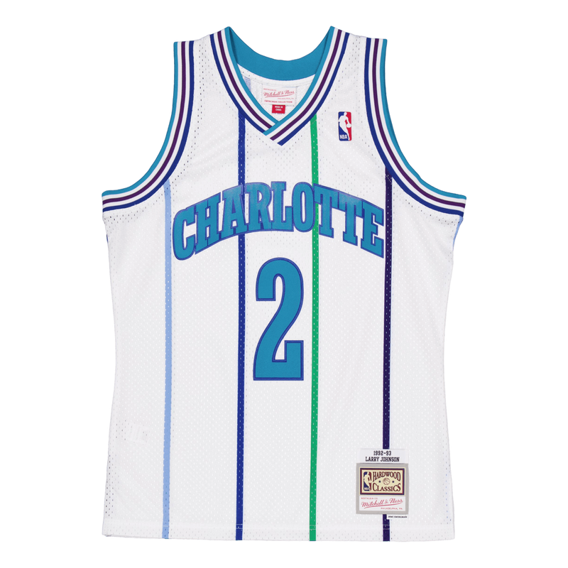 Hornets Swingman Jersey 1992 Johnson