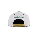 Celtics White Team Color Snapback