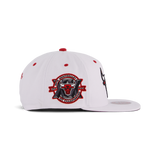 Bulls White Team Color Snapback