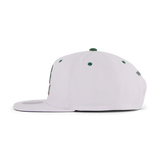 Bucks White Team Color Snapback HWC