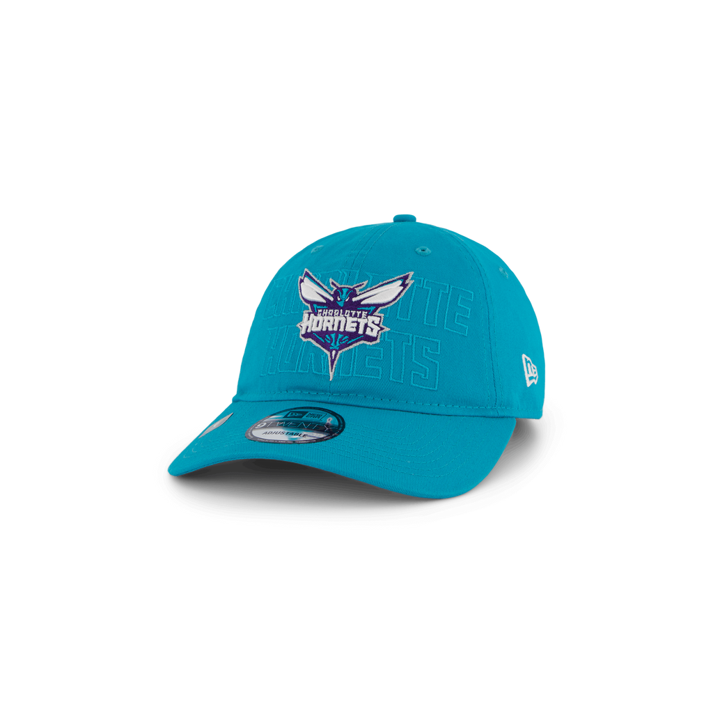New Era Curved Brim 9TWENTY Draft Edition 2023 Charlotte Hornets Blue Adjustable Cap