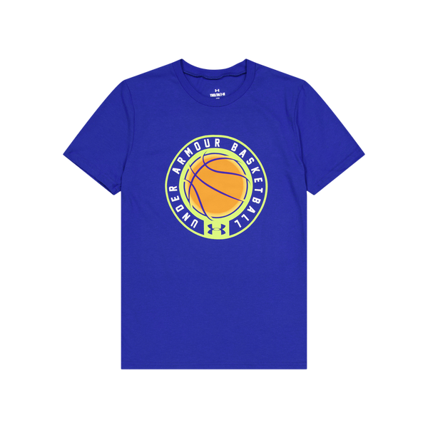UA Bball Icon Ss Team Royal