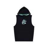 Curry Fleece Sleeveless Hoodie