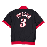 76ers Off Court SS Name & Number Warm Up Jacket Iverson