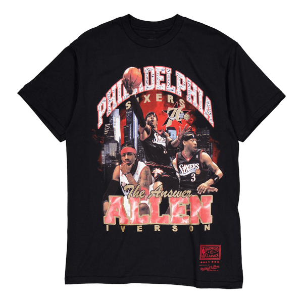 76ers Bling SS Tee Iverson