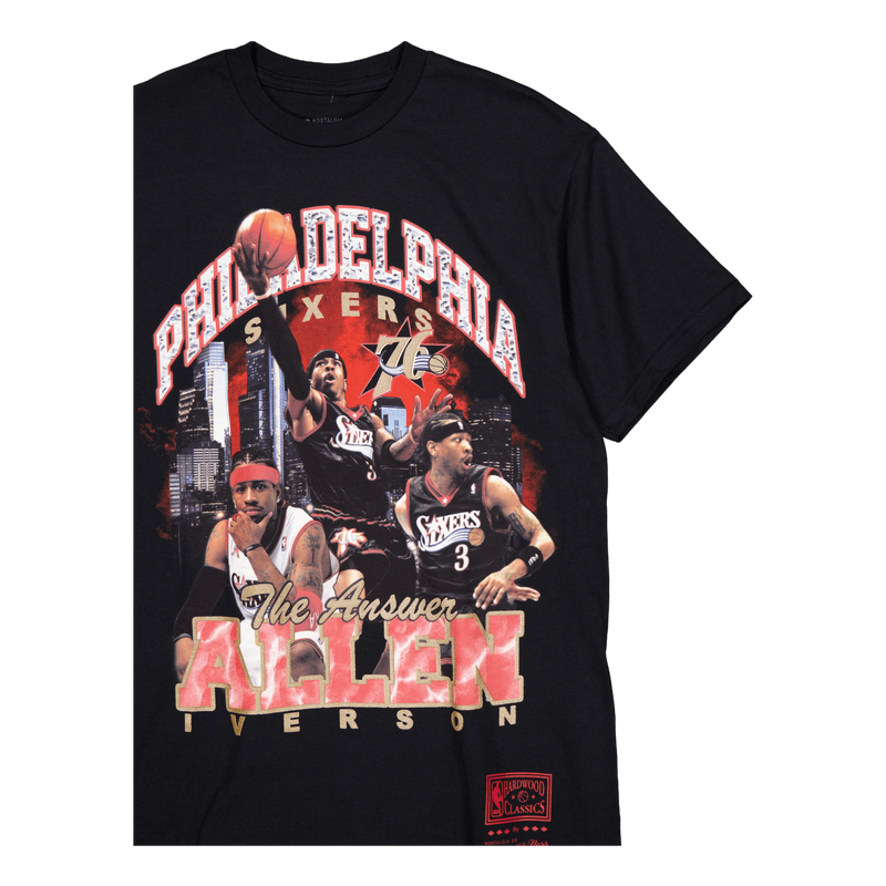 76ers Bling SS Tee Iverson