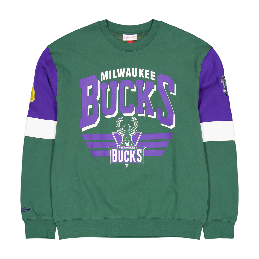 Mitchell Ness Bucks All Over Crew –