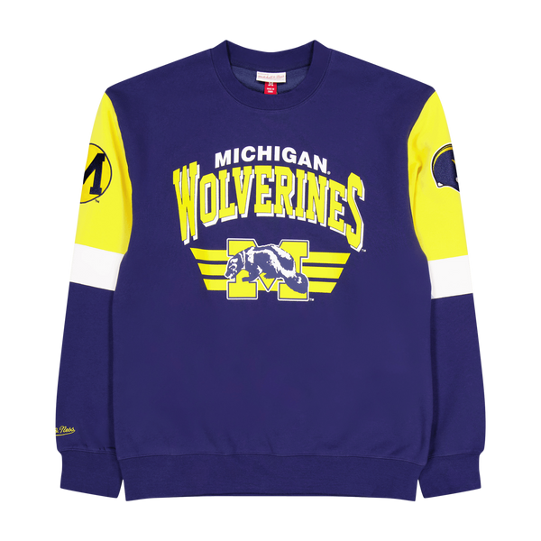 Wolverines All Over Crew 3.0